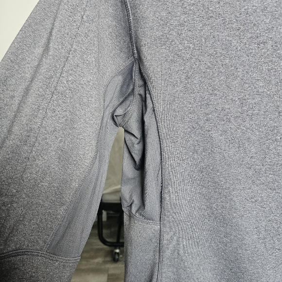 Lululemon Grey Luon Vent Tech Full Zip Jacket Size S - Picture 3 of 9